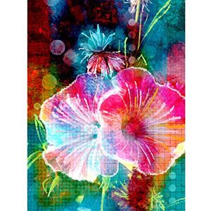 Artery8 Flower Collage Digital Bloom Blueprint Painting Art Print Canvas Premium Wall Decor Poster Mural Artery8 Flower Collage Digital Bloom Blueprint Painting Art Print Canvas Premium Wall Decor Poster Mural