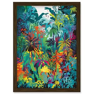 Artery8 - Rainforest Landscape - A4 - Framed - Wall Art Print Artery8 - Rainforest Landscape - A4 - Framed - Wall Art Print