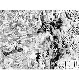 Fine Art Prints US War Office WWII Bombing Siena Railroads Italy 1944 Photo Premium Wall Art Canvas Print 18X24 Inch Fine Art Prints US War Office WWII Bombing Siena Railroads Italy 1944 Photo Premium Wall Art Canvas Print 18X24 Inch