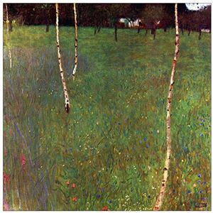 ArtPlaza Klimt Gustav-Farmhouse Decorative Panel, Wood, Multi-Colour, 50 x 1.8 x 50 cm ArtPlaza Klimt Gustav-Farmhouse Decorative Panel, Wood, Multi-Colour, 50 x 1.8 x 50 cm