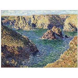 ArtPlaza Monet Claude-Port-Donnant Decorative Panel, Wood, Multi-Colour, 80 x 1.8 x 60 cm ArtPlaza Monet Claude-Port-Donnant Decorative Panel, Wood, Multi-Colour, 80 x 1.8 x 60 cm