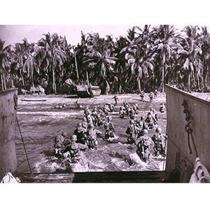 Wee Blue Coo Vintage War Wwii Pacific Cebu Landing Us Infantry Beach Art Print Poster Wall Decor 12X16 Inch Wee Blue Coo Vintage War Wwii Pacific Cebu Landing Us Infantry Beach Art Print Poster Wall Decor 12X16 Inch