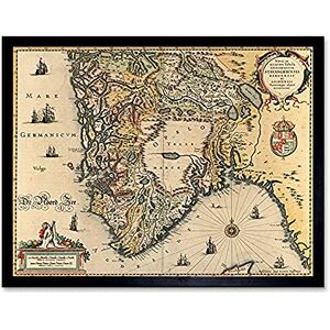 Fine Art Prints Map Janssonius 1644 South Norway Stavanger Bergen Unframed Wall Art Print Poster Home Decor Premium Fine Art Prints Map Janssonius 1644 South Norway Stavanger Bergen Unframed Wall Art Print Poster Home Decor Premium