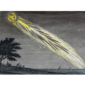 Artery8 Comet Space Night Landscape Astronomy Etching Art Print Canvas Premium Wall Decor Poster Mural Artery8 Comet Space Night Landscape Astronomy Etching Art Print Canvas Premium Wall Decor Poster Mural