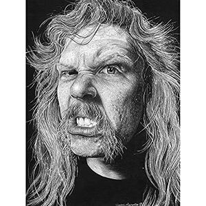 Wee Blue Coo James Hetfield Heavy Metal Wayne Maguire Unframed Wall Art Print Poster Home Decor Premium Wee Blue Coo James Hetfield Heavy Metal Wayne Maguire Unframed Wall Art Print Poster Home Decor Premium