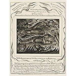 Artery8 Blake Jobs Evil Dreams 1825 Painting Art Print Canvas Premium Wall Decor Poster Mural Artery8 Blake Jobs Evil Dreams 1825 Painting Art Print Canvas Premium Wall Decor Poster Mural