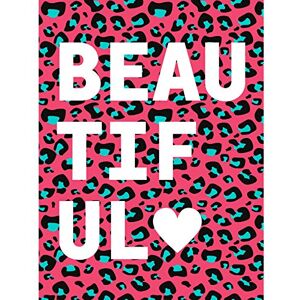 Wee Blue Coo Pink Teal Leopard Word Beautiful Large Wall Art Print Canvas Premium Poster Wee Blue Coo Pink Teal Leopard Word Beautiful Large Wall Art Print Canvas Premium Poster