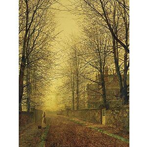 Wee Blue Coo John Atkinson Grimshaw Paintings Autumns Golden Glow Painting Art Print Poster Wall Decor 12X16 Inch Wee Blue Coo John Atkinson Grimshaw Paintings Autumns Golden Glow Painting Art Print Poster Wall Decor 12X16 Inch