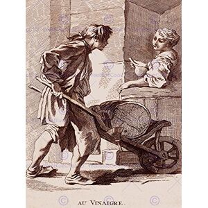 Wee Blue Coo Painting Engraving Boucher La Bas Vinegar Porter Wall Art Print Wee Blue Coo Painting Engraving Boucher La Bas Vinegar Porter Wall Art Print
