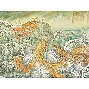 Wee Blue Coo Buddhism Dragon Painting Drawing Photo Art Large Art Print Poster Wall Decor 18x24 inch Wee Blue Coo Buddhism Dragon Painting Drawing Photo Art Large Art Print Poster Wall Decor 18x24 inch