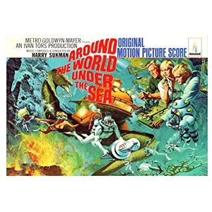 Wee Blue Coo Movie Film Around World Under Sea Action Adventure Wall Art Print Wee Blue Coo Movie Film Around World Under Sea Action Adventure Wall Art Print