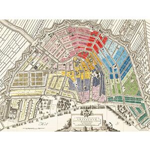 Wee Blue Coo Vintage Colourful Amsterdam Map Unframed Art Print Poster Wall Decor 12X16 Inch Wee Blue Coo Vintage Colourful Amsterdam Map Unframed Art Print Poster Wall Decor 12X16 Inch