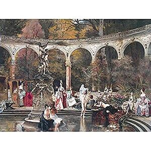 Fine Art Prints Flameng Bathing Court Ladies 18th Century Painting Art Print Canvas Premium Wall Decor Poster Mural Fine Art Prints Flameng Bathing Court Ladies 18th Century Painting Art Print Canvas Premium Wall Decor Poster Mural