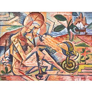 Fine Art Prints Kubista Fakir Taming Snakes Abstract Painting Unframed Wall Art Print Poster Home Decor Premium Fine Art Prints Kubista Fakir Taming Snakes Abstract Painting Unframed Wall Art Print Poster Home Decor Premium