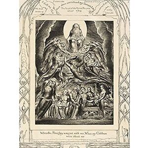 Artery8 Blake Satan Before The Throne Of God 1825 Painting Unframed Wall Art Print Poster Home Decor Premium Artery8 Blake Satan Before The Throne Of God 1825 Painting Unframed Wall Art Print Poster Home Decor Premium