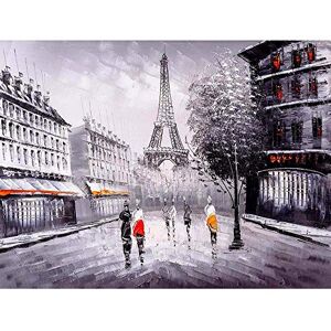 Wee Blue Coo Eiffel Tower Paris City Streets Art Print Poster Wall Decor 12X16 Inch Wee Blue Coo Eiffel Tower Paris City Streets Art Print Poster Wall Decor 12X16 Inch
