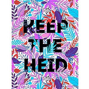 Wee Blue Coo Woven Flower Typography Scotland Keep Heid Unframed Wall Art Print Poster Home Decor Premium Wee Blue Coo Woven Flower Typography Scotland Keep Heid Unframed Wall Art Print Poster Home Decor Premium