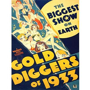 Wee Blue Coo Advert Movie Film Gold Diggers 1933 Chorus Girl Biggest Show Earth Art Print Poster Wall Decor 12X16 Inch Wee Blue Coo Advert Movie Film Gold Diggers 1933 Chorus Girl Biggest Show Earth Art Print Poster Wall Decor 12X16 Inch