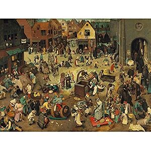 Artery8 Pieter Bruegel Fight Between Carnival Lent Painting Art Print Canvas Premium Wall Decor Poster Mural Artery8 Pieter Bruegel Fight Between Carnival Lent Painting Art Print Canvas Premium Wall Decor Poster Mural