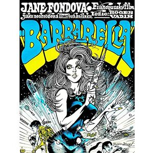 Wee Blue Coo Film Barbarella Jane Fonda Sci Fi Classic Blonde Gun Art Print Poster Wall Decor 12X16 Inch Wee Blue Coo Film Barbarella Jane Fonda Sci Fi Classic Blonde Gun Art Print Poster Wall Decor 12X16 Inch