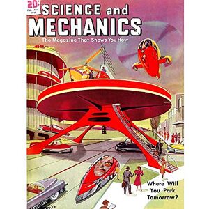 Wee Blue Coo Science Magazine Cover Mechanics Future Transport Weird Art Print Poster Wall Decor 12X16 Inch Wee Blue Coo Science Magazine Cover Mechanics Future Transport Weird Art Print Poster Wall Decor 12X16 Inch