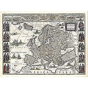 Fine Art Prints Map Blaeu 1635 Pictorial Europe Cities Costumes Unframed Wall Art Print Poster Home Decor Premium Fine Art Prints Map Blaeu 1635 Pictorial Europe Cities Costumes Unframed Wall Art Print Poster Home Decor Premium