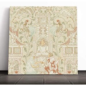 Big Box Art Canvas Print Wall Art Walter Crane The House That Jack Built Mounted & Stretched Box Frame Picture Home Decor for Kitchen, Living Room, Bedroom, Hallway, Muli-Colour, 14x14 Inch Big Box Art Canvas Print Wall Art Walter Crane The House That Jack Built Mounted & Stretched Box Frame Picture Home Decor for Kitchen, Living Room, Bedroom, Hallway, Muli-Colour, 14x14 Inch