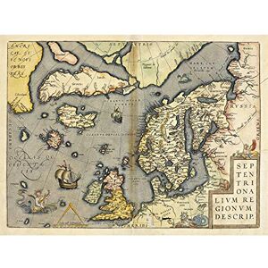 Fine Art Prints Map Ortelius 1601 North Europe Scandinavia British Isles Large Wall Art Poster Print Thick Paper 18X24 Inch Fine Art Prints Map Ortelius 1601 North Europe Scandinavia British Isles Large Wall Art Poster Print Thick Paper 18X24 Inch