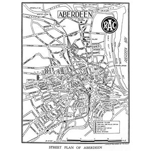 Artery8 Map 1934 Aberdeen City Scotland Street Plan Chart Extra Large XL Wall Art Poster Print Artery8 Map 1934 Aberdeen City Scotland Street Plan Chart Extra Large XL Wall Art Poster Print