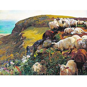 Fine Art Prints Hunt Our English Coasts Stray Sheep Headland Seascape Painting Large Print Poster Wall Art Decor Picture Fine Art Prints Hunt Our English Coasts Stray Sheep Headland Seascape Painting Large Print Poster Wall Art Decor Picture