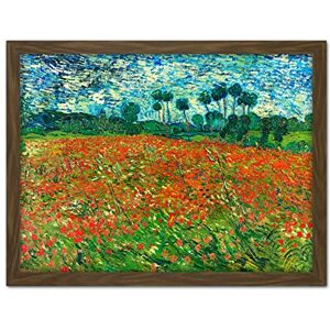 Fine Art Prints Vincent Van Gogh Poppy Field Large Framed Art Print Poster Wall Decor 18x24 Fine Art Prints Vincent Van Gogh Poppy Field Large Framed Art Print Poster Wall Decor 18x24