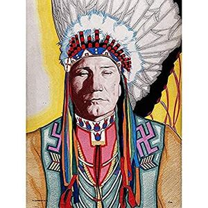 Fine Art Prints Kihn Yellowhead Medicine Man Native American Portrait Art Print Canvas Premium Wall Decor Poster Mural Fine Art Prints Kihn Yellowhead Medicine Man Native American Portrait Art Print Canvas Premium Wall Decor Poster Mural