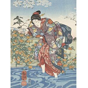 Artery8 Kuniyoshi Ide Tama River Yamashiro Province Unframed Wall Art Print Poster Home Decor Premium Artery8 Kuniyoshi Ide Tama River Yamashiro Province Unframed Wall Art Print Poster Home Decor Premium