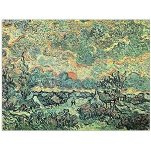 ArtPlaza Van Gogh Vincent-Remembering the north Decorative Panel, Wood, Multi-Colour, 80 x 1.8 x 60 cm ArtPlaza Van Gogh Vincent-Remembering the north Decorative Panel, Wood, Multi-Colour, 80 x 1.8 x 60 cm