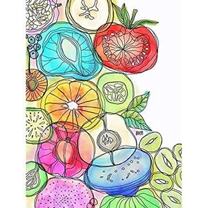 Artery8 Colourful Fruits Vegetables Watercolour Painting Unframed Wall Art Print Poster Home Decor Premium Artery8 Colourful Fruits Vegetables Watercolour Painting Unframed Wall Art Print Poster Home Decor Premium
