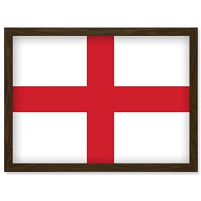 Artery8 - England National Flag - A4 - Framed - poster Artery8 - England National Flag - A4 - Framed - poster