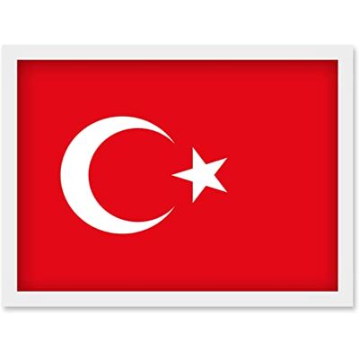 Artery8 - Turkey Flag - Vexillology - World Flags - Poster Artery8 - Turkey Flag - Vexillology - World Flags - Poster