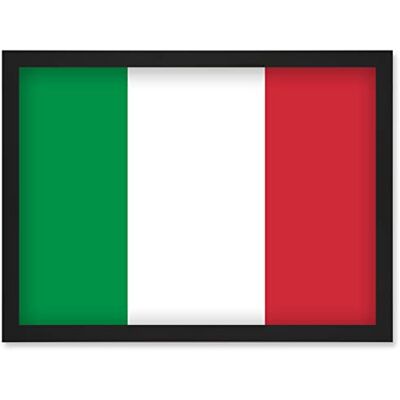 Artery8 - Italy National Flag - A4 - Framed Wall Art Print Artery8 - Italy National Flag - A4 - Framed Wall Art Print