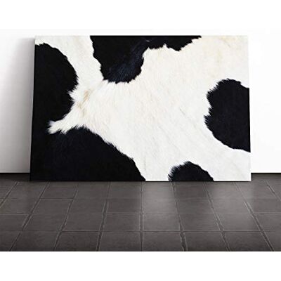 Big Box Art Cow Fur Canvas Print Gallery Wrapped 30mm Frame Wall Art 20x14 inches Ready to Hang Modern Animals Picture Living Room Bedroom Lounge Office Big Box Art Cow Fur Canvas Print Gallery Wrapped 30mm Frame Wall Art 20x14 inches Ready to Hang Modern Animals Picture Living Room Bedroom Lounge Office