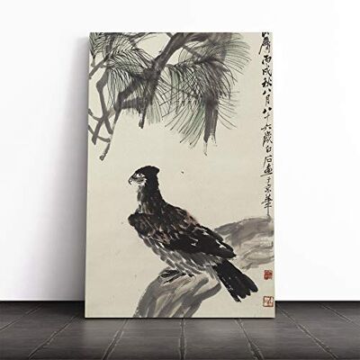 Big Box Art Zha Shibiao Oriental Bird Canvas Print Gallery Wrapped 30mm Frame Wall Art 30x20 inches Ready to Hang Modern Animals Picture Living Room Bedroom Lounge Office Big Box Art Zha Shibiao Oriental Bird Canvas Print Gallery Wrapped 30mm Frame Wall Art 30x20 inches Ready to Hang Modern Animals Picture Living Room Bedroom Lounge Office