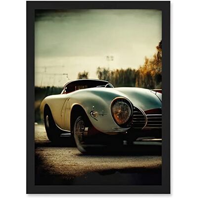Doppelganger33 LTD Classic Sports Car Cinematic Beauty Shot Nostalgic Print Artwork Framed A3 Wall Art Print Doppelganger33 LTD Classic Sports Car Cinematic Beauty Shot Nostalgic Print Artwork Framed A3 Wall Art Print