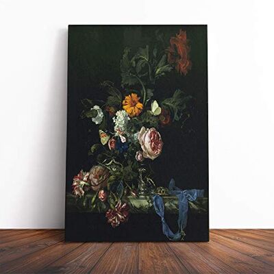 Big Box Art Willem Van Aelst Flower Still Life Canvas Print Gallery Wrapped 30mm Frame Wall Art 20x14 inches Ready to Hang Modern Floral Picture Living Room Bedroom Lounge Office Big Box Art Willem Van Aelst Flower Still Life Canvas Print Gallery Wrapped 30mm Frame Wall Art 20x14 inches Ready to Hang Modern Floral Picture Living Room Bedroom Lounge Office