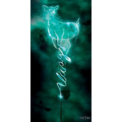 Pyramid HARRY POTTER Canvas Print Doe Always Patronus 50cm x 100cm Official Merchandise Pyramid HARRY POTTER Canvas Print Doe Always Patronus 50cm x 100cm Official Merchandise