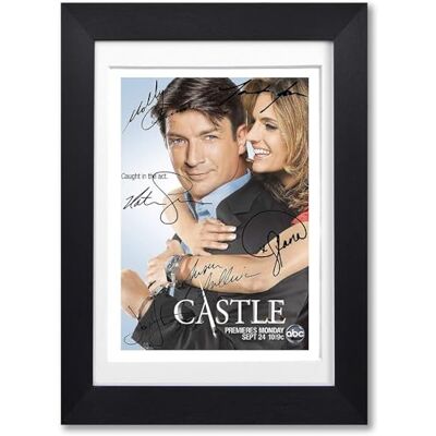 Memorabilia Castle Cast Signed Autograph Signature A4 Poster Photo Print Photograph Artwork Wall Art Picture TV Show Series Season DVD Boxset Present Birthday Gift (A4 Poster Only) Memorabilia Castle Cast Signed Autograph Signature A4 Poster Photo Print Photograph Artwork Wall Art Picture TV Show Series Season DVD Boxset Present Birthday Gift (A4 Poster Only)
