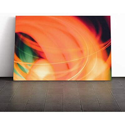 Big Box Art Wall Orange Abstract Art (20) Canvas Print Gallery Wrapped 30mm Frame Wall Art 24x16 inches Ready to Hang Abstract Still Life Picture Living Room Bedroom Lounge Office Big Box Art Wall Orange Abstract Art (20) Canvas Print Gallery Wrapped 30mm Frame Wall Art 24x16 inches Ready to Hang Abstract Still Life Picture Living Room Bedroom Lounge Office