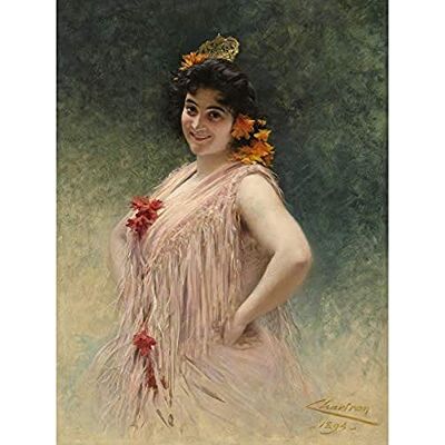 Artery8 Theobald Chartran Emma Calve As Carmen Painting Art Print Canvas Premium Wall Decor Poster Mural Artery8 Theobald Chartran Emma Calve As Carmen Painting Art Print Canvas Premium Wall Decor Poster Mural