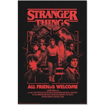 Grupo Erik Poster Stranger Things Season 5-36 x 24 inches / 91.5 x 61 cm Shipped Rolled Up Cool Posters, Art Poster, Wall Posters & Prints Grupo Erik Poster Stranger Things Season 5-36 x 24 inches / 91.5 x 61 cm Shipped Rolled Up Cool Posters, Art Poster, Wall Posters & Prints