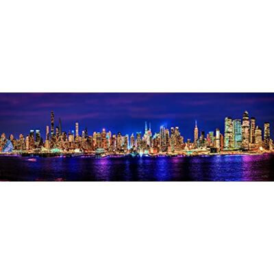 PHOTOSBYJON New York City Manhattan Midtown Skyline Photo Print UNFRAMED Night Color NYC 11.75 inches x 36 inches Photographic Panorama Print Photo Picture PHOTOSBYJON New York City Manhattan Midtown Skyline Photo Print UNFRAMED Night Color NYC 11.75 inches x 36 inches Photographic Panorama Print Photo Picture