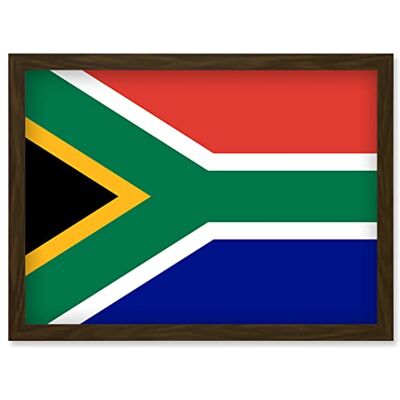Artery8 - South Africa Flag - A4 - Framed - Wall Art Print Artery8 - South Africa Flag - A4 - Framed - Wall Art Print
