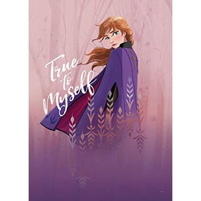 Disney Frozen Anna True to Myself Art Poster - Art Poster Disney Frozen Anna True to Myself Art Poster - Art Poster